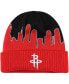 Фото #1 товара Men's Red and Black Houston Rockets 2022 Tip-Off Cuffed Knit Hat