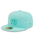 ფოტო #2 პროდუქტის Men's Turquoise Philadelphia 76ers Color Pack 59FIFTY Fitted Hat