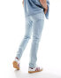 Фото #5 товара Lee Rider slim fit jeans in johnny worn in light wash