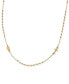 ფოტო #1 პროდუქტის Cross Rosary 16" Collar Necklace in 14k Gold