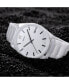 Фото #3 товара Наручные часы Fossil мужские Chronograph Grant Brown Leather Strap Watch 44mm.