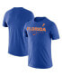 Фото #4 товара Men's Royal Florida Gators Baseball Legend Performance T-shirt