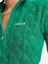 Фото #3 товара Nicce rue towelling top in green