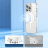 Magnetyczne etui do iPhone 14 Plus kompatybilne z MagSafe przezroczysty 14D