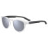 Очки CEBE Nighthawk Sunglasses Crystal Black Matte, M-Zone Grey Silver/CAT3 - фото #1