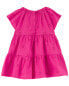 Baby Eyelet Tiered Dress 3M