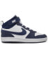 Кроссовки NikeBorough Mid 2 White, Blue Void, 13 - фото #3