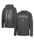 ფოტო #1 პროდუქტის Men's Charcoal Alabama Crimson Tide Team OHT Military-Inspired Appreciation Hoodie Long Sleeve T-shirt