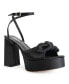 ფოტო #1 პროდუქტის Women's Daisy Platform Sandals - Extended Sizes 10-14