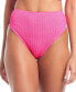 Фото #1 товара Women's High Leg High Rise Bikini Bottoms, Created for Macy's