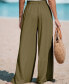 Фото #2 товара Women's Summer Lovin Drawstring Wide-Leg Pants