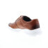 Фото #6 товара Robert Graham Boccaccio RG5417L Mens Brown Leather Lifestyle Sneakers Shoes