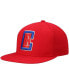 Фото #1 товара Men's Red LA Clippers Ground 2.0 Snapback Hat