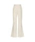 Women's Classic Crepe Flared Trouser Pants