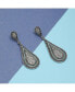 ფოტო #3 პროდუქტის Women's Teardrop Drop Earrings