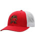 Фото #2 товара Men's Red, White Maryland Terrapins Trucker Snapback Hat