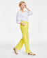 Фото #3 товара Women's 100% Linen Drawstring-Waist Pants, Created for Macy's
