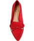 ფოტო #4 პროდუქტის Women's Muriel Bow Detail Pointed Toe Flats