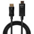 Фото #6 товара LINDY 0.5 m DisplayPort To HDMI Cable