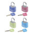 MASTER LOCK Set mit 4 Vorhngeschlssern 20 mm - Verschiedene Farben - Fr Gepck, Koffer, Rucksack