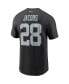 Фото #3 товара Las Vegas Raiders Men's Pride Name and Number Wordmark T-Shirt Josh Jacobs