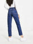 & Other Stories stretch tapered leg jeans in old blue