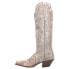 Dan Post Boots Silvie Embroidery Snip Toe Cowboy Womens White Casual Boots DP42