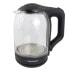 Фото #3 товара Электрический чайник Esperanza Kettle EKK025K Black Multicolour Glass Plastic 1500 W 1,7 L