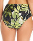 Фото #2 товара Women's Desert Palm Shirred High Rise Bikini Bottoms, Created for Macy's