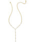 ფოტო #2 პროდუქტის Lexi Crystal Lariat Necklace, 19"