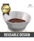 Фото #2 товара Fine Mesh Stainless Steel Reusable Pour Over Coffee Filter