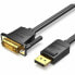 Фото #1 товара Адаптер для DisplayPort на DVI Vention HAFBH Чёрный 1 m