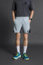 Фото #4 товара Спортивные шорты из высокотехнологичной ткани ZARA