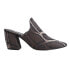 Фото #1 товара VANELi Renita Snake Pointed Toe Mules Womens Black, Grey Dress Casual 307392