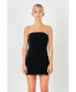 Фото #2 товара Women's Tube Mini Dress