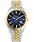 Фото #1 товара Наручные часы Abingdon Co. Women's Jordan Chronograph Black Steel Bracelet Watch 40mm