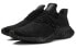 Фото #3 товара Кроссовки Adidas AlphaBounce устойчивые к удару и скольжению, низкие с мужскими и женскими версиями, черного цвета.