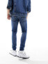 Фото #9 товара Jack & Jones pete tapered jeans in mid blue