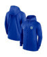 ფოტო #4 პროდუქტის Men's Blue England National Team Strike Raglan Hoodie Full-Zip Track Jacket