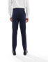 Фото #4 товара ASOS DESIGN slim suit trouser in navy pinstripe