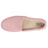 Фото #4 товара TOMS Suede Valencia Platform Espadrille Slip On Womens Pink Flats Casual 100202