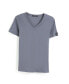 Фото #1 товара Bellemere Women's Grand V-Neck Cotton T-Shirt 160G