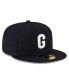 Men's Navy Homestead Grays Turn Back The Clock 59FIFTY Fitted Hat