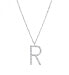 R Cubica RZCU18 Silver Pendant Necklace (Chain, Pendant)
