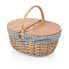Фото #12 товара Country Navy & White Striped Picnic Basket
