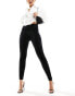 Фото #2 товара Spanx velvet high waisted sculpting leggings in black