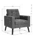 Фото #6 товара Modern Accent Armchair Upholstered Single Sofa Chair