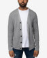 Фото #4 товара Men's Basic Ribbed Cardigan