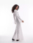 Фото #4 товара Topshop knitted shell embellished beach dress in white