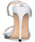 Фото #2 товара Laila Rhinestone Slip-On High Heel Dress Sandals